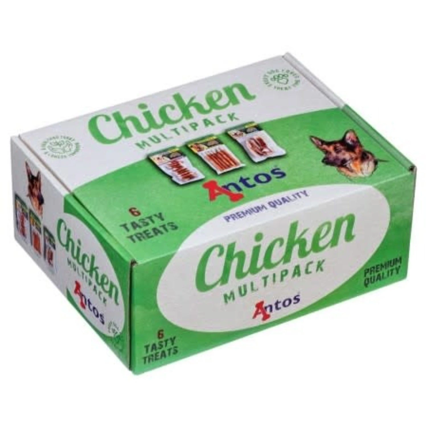 Antos Antos Chicken Multipack - Snackpakket - 6 Items 4 Antos Antos Chicken Multipack - Snackpakket - 6 Items - Afbeelding 2