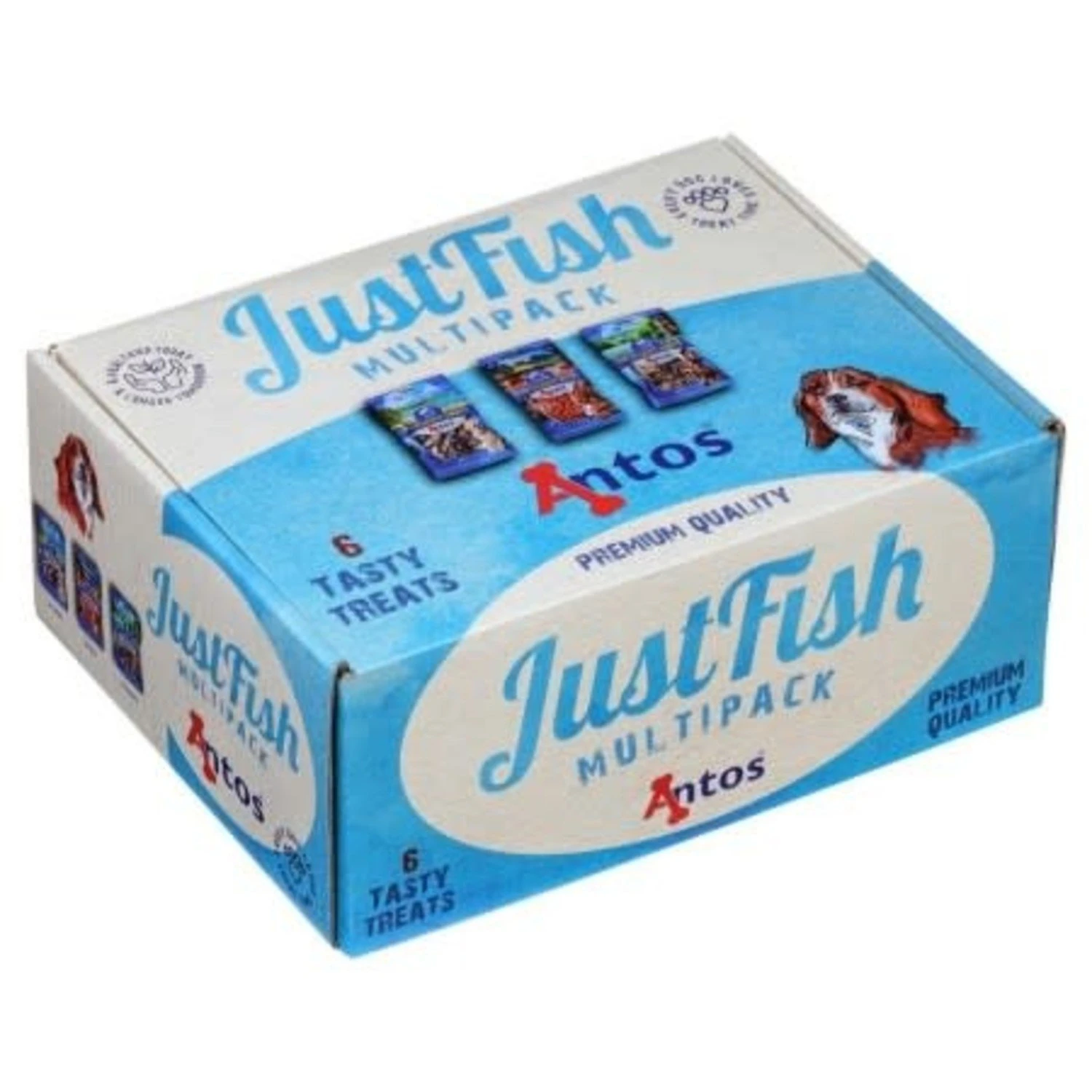 Antos Antos JustFish Multipack - Snackpakket - 6 Items 4 Antos Antos JustFish Multipack - Snackpakket - 6 Items - Afbeelding 2