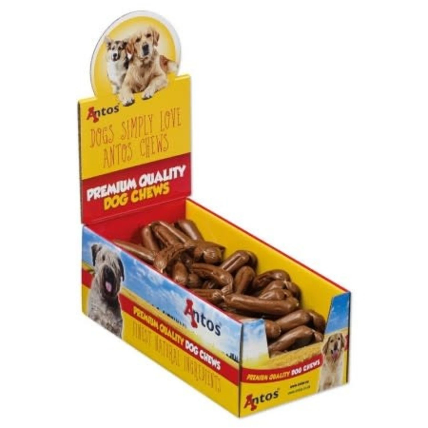 Antos Antos Sausages Chicken - Worstjes - 100 Stuks 4 Antos Antos Sausages Chicken - Worstjes - 100 Stuks - Afbeelding 2