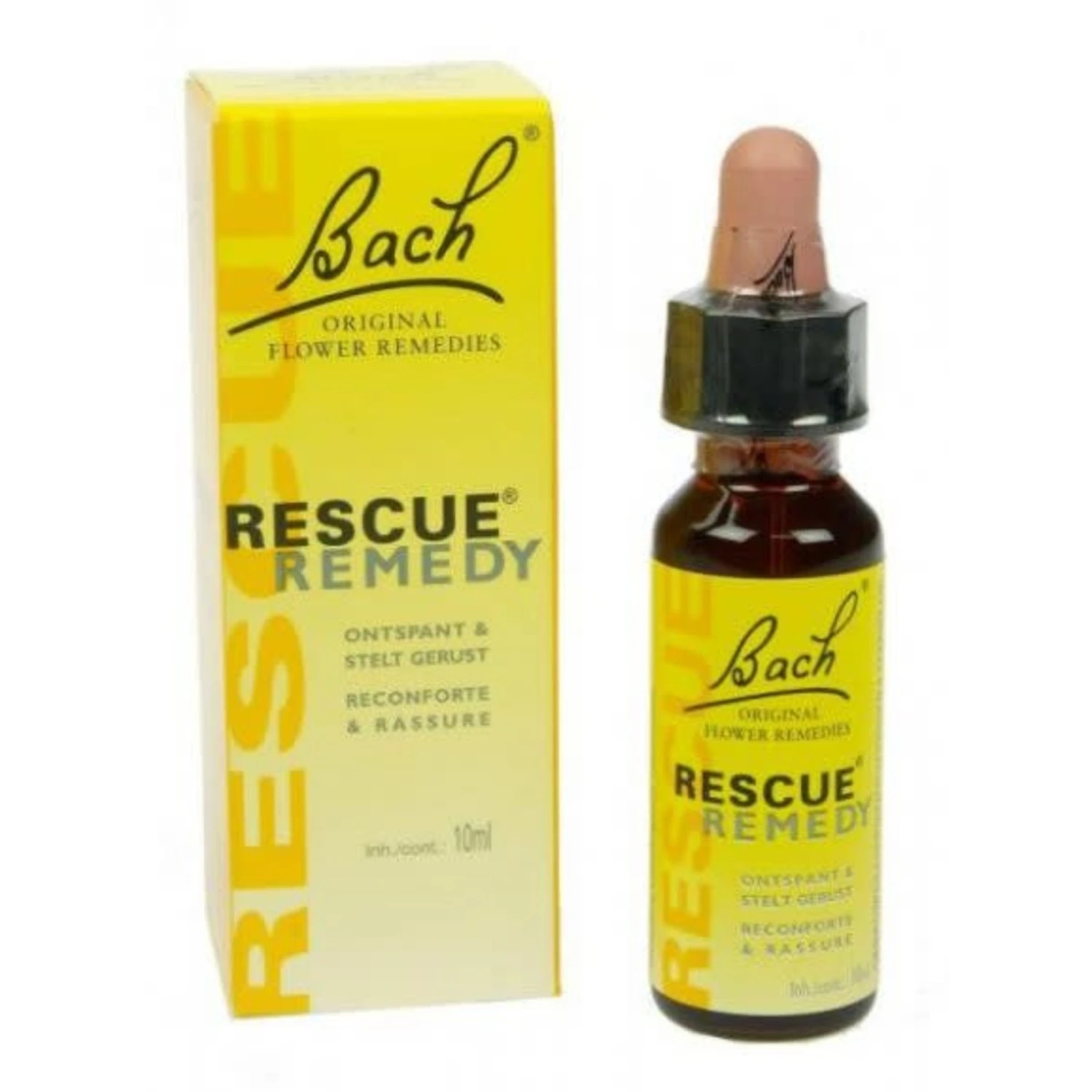 BACH Bach Rescue Druppels - 10 Ml 3 BACH Bach Rescue Druppels - 10 Ml