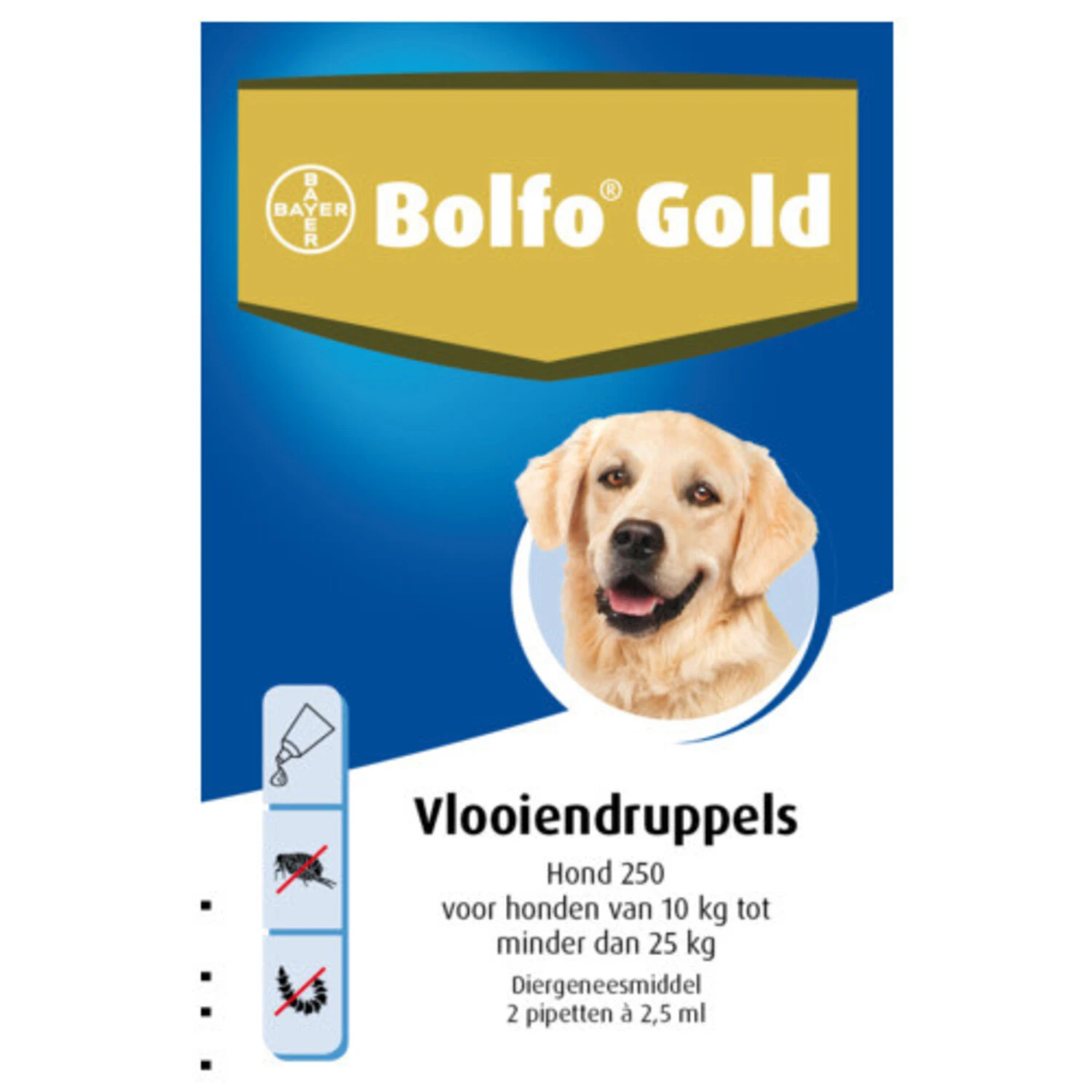 Bolfo Bolfo Gold Hond 250 - 10-25 Kilo 3 Bolfo Bolfo Gold Hond 250 - 10-25 Kilo