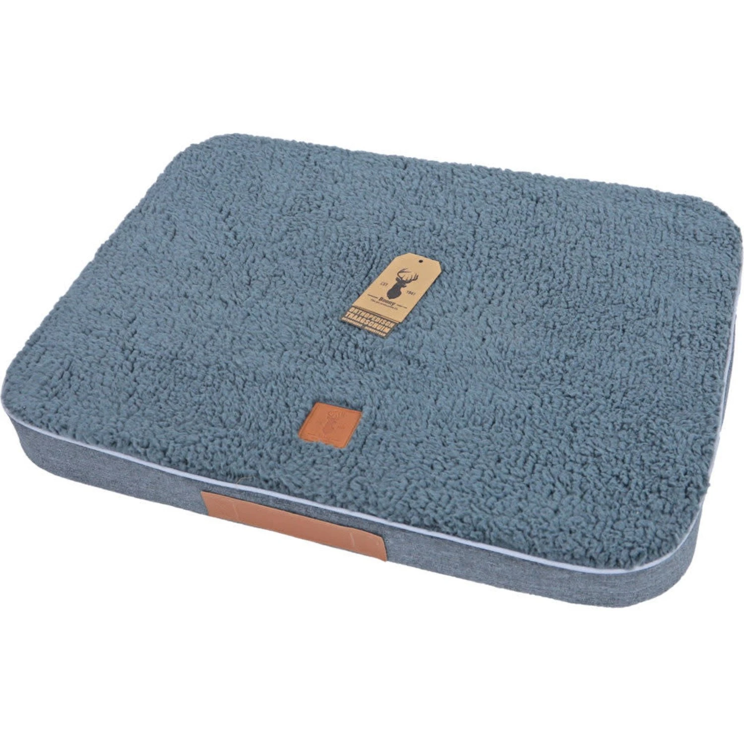 Boony "Est 1941" Boony EST 1941 Orthopedisch Ligkussen Highland - Graphite 4 Boony "Est 1941" Boony EST 1941 Orthopedisch Ligkussen Highland - Graphite - Afbeelding 2