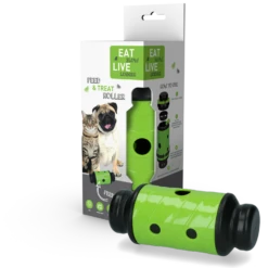 Eat Slow Live Longer Feed And Treat Roller - Groen - S - 16,5 X ø 7 Cm