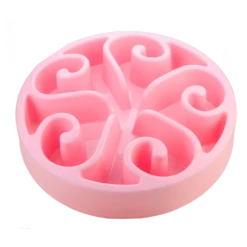 Eat Slow Live Longer Original - Schrokbak - Roze - Large ø 30 Cm