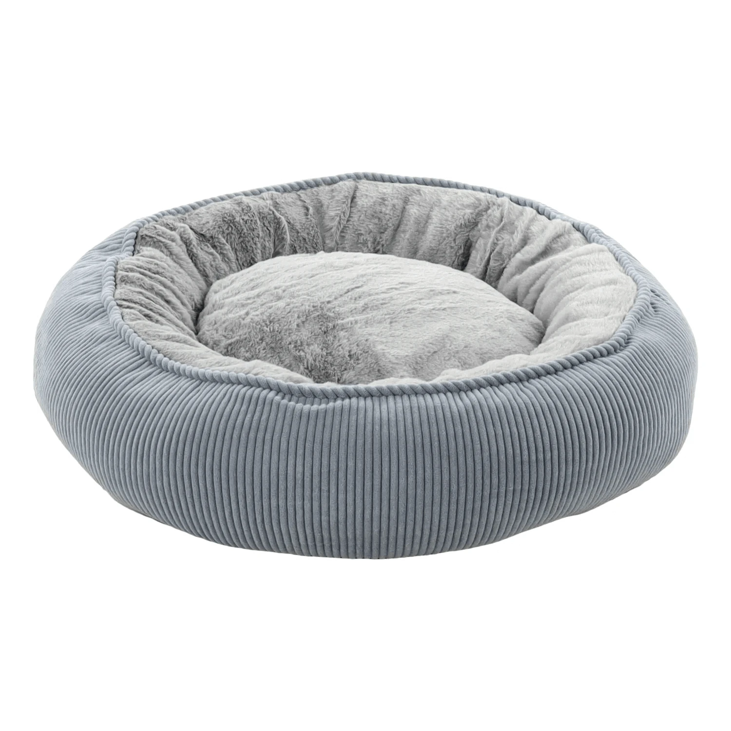 Flamingo Flamingo Mand Rond Colette - Blauw - ø 46 Cm 3 Flamingo Flamingo Mand Rond Colette - Blauw - ø 46 Cm