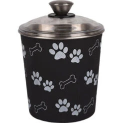 Flamingo Flamingo Snackpot Met Deksel Kena - Zwart - 16 Cm - 1900 Ml