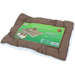 Gebr. De Boon Boon Ligkussen Cozy Duo - Bruin-Wit -honden benodigdheden gebr de boon boon ligkussen cozy duo bruin wit 2