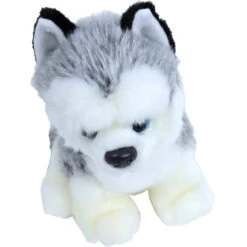 Gebr. De Boon Boony Natural Decoration Husky Pluche Zittend - 20 Cm