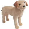 Gebr. De Boon Boony Natural Decoration Labrador Blond Pluche Staand - 53 Cm -honden benodigdheden gebr de boon boony natural decoration labrador blo 3