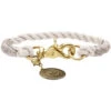 Hunter Hunter Hondenhalsband List - Creme -honden benodigdheden hunter hunter hondenhalsband list creme