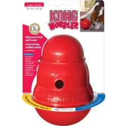 Kong Kong Wobbler Rood -honden benodigdheden kong kong wobbler rood 2