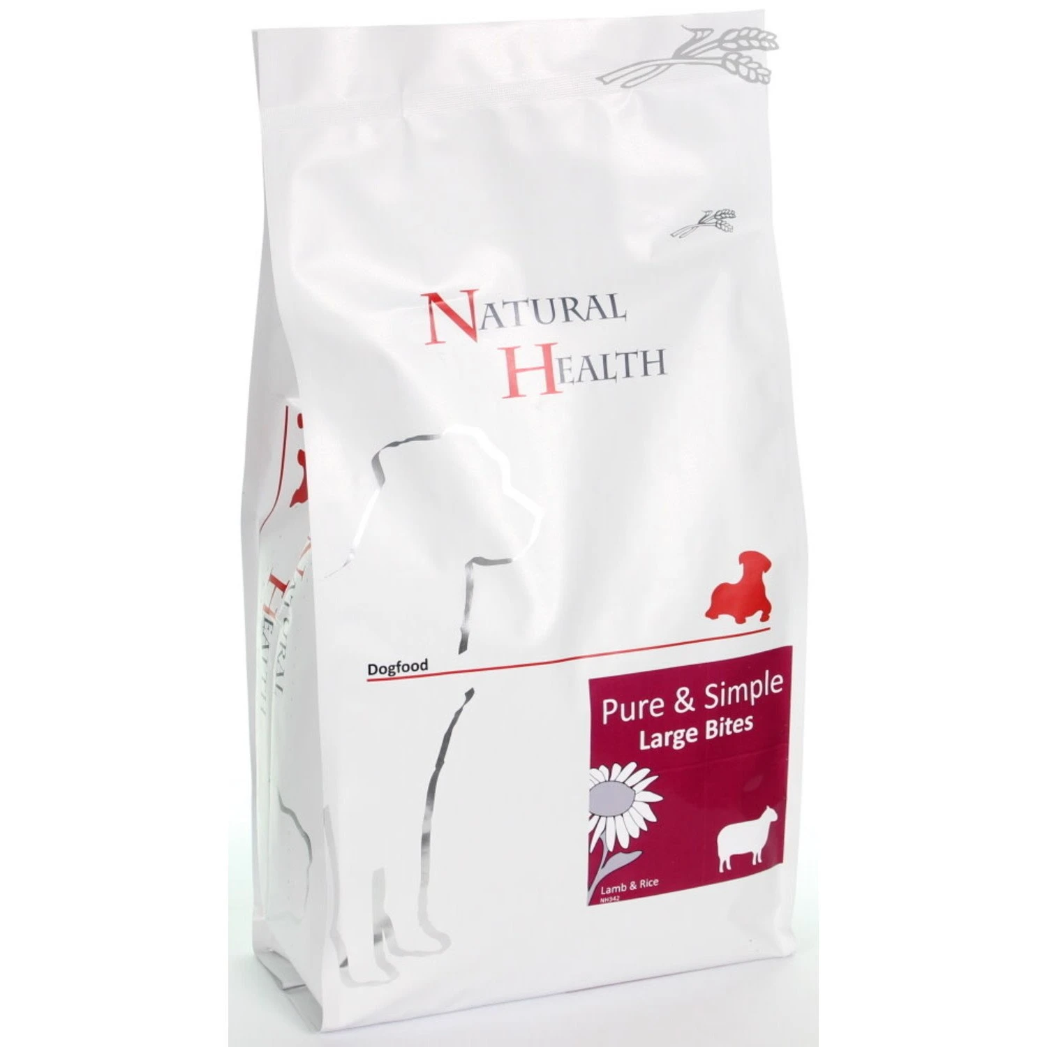 Natural Health Natural Health Dog Lamb & Rice Adult Large 5 Natural Health Natural Health Dog Lamb & Rice Adult Large - Afbeelding 3