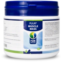 PUUR Puur Muscle Mass/Spieropbouw H+K - 250 Gram