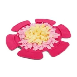 Snuffelmat Roze Bloem - 48 Cm
