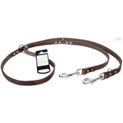 Tijssen Hondenriem Multi Vetleer Bruin 5 Tijssen Hondenriem Multi Vetleer Bruin -honden benodigdheden tijssen hondenriem multi vetleer bruin 1