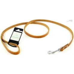 Tijssen Hondenriem Vetleer Cognac -honden benodigdheden tijssen hondenriem vetleer cognac 1