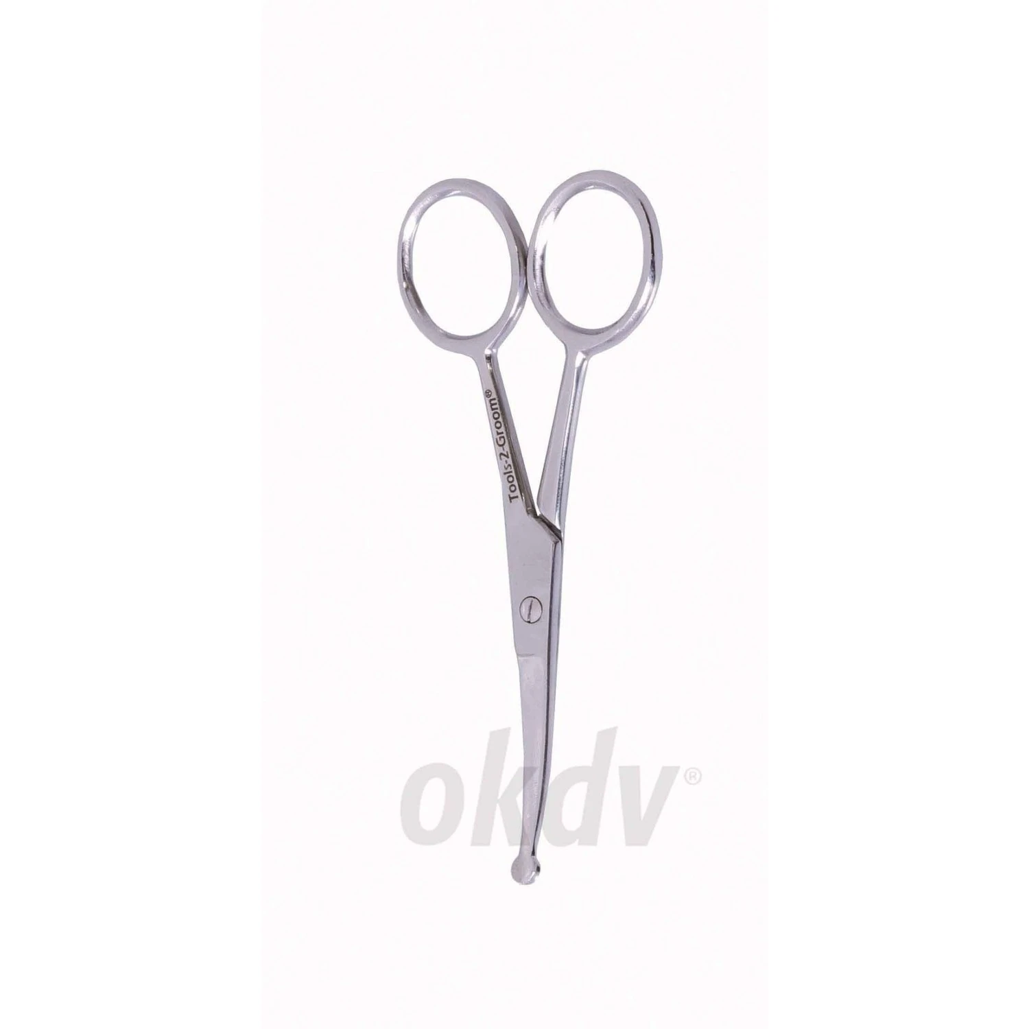 Tools-2-Groom Potenschaartje Gebogen 4,5" Stompe Punt 3 Tools-2-Groom Potenschaartje Gebogen 4,5" Stompe Punt