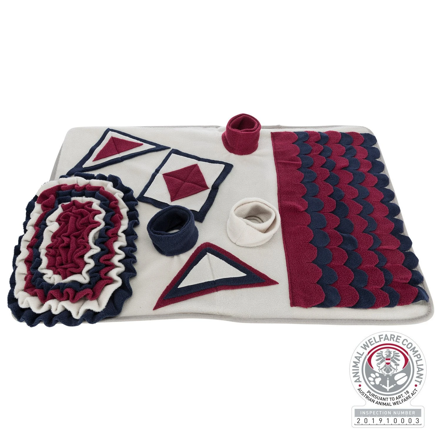 Trixie Trixie Dog Activity Snuffelmat 70x47 Cm - Niveau 1 4 Trixie Trixie Dog Activity Snuffelmat 70x47 Cm - Niveau 1 - Afbeelding 2