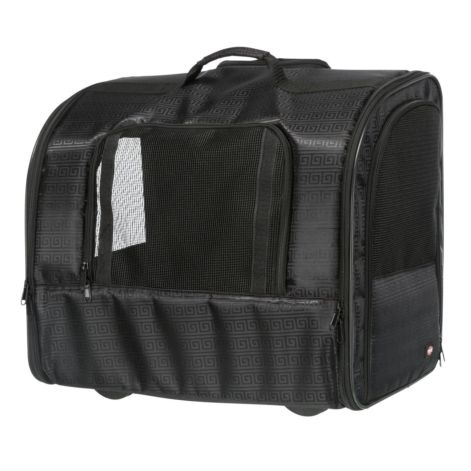 Trixie Trolley Elegance - 45x41x31 Cm - Zwart - Tot 10 Kilo 6 Trixie Trolley Elegance - 45x41x31 Cm - Zwart - Tot 10 Kilo - Afbeelding 4