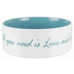 Trixie Voer- En Waterbak Steen - Pet's Home - Blauw - 1.4 L - 20 Cm -honden benodigdheden trixie voer en waterbak steen pets home blauw 14 l 3