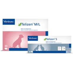 Virbac Telizen - 30 Tabletten S - 50 Mg - Onder De 10 Kilo